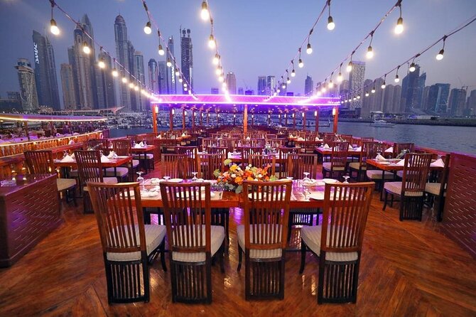 Dubai Marina Luxurious Dhow Cruise Dinner International Buffet - The buffet: what to expect and what to question