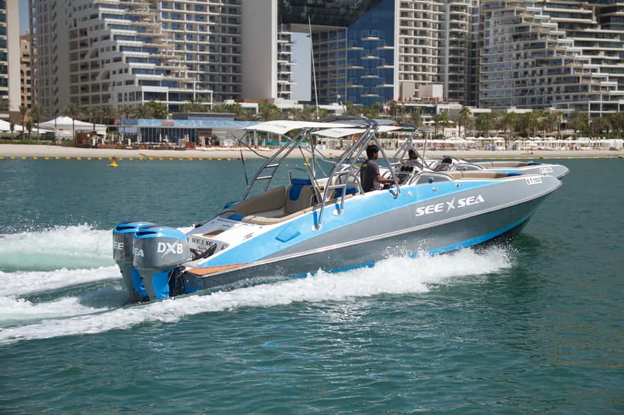 Dubai: Marina Private Boat Tour & Palm Jumeirah Sightseeing - Key points at a glance