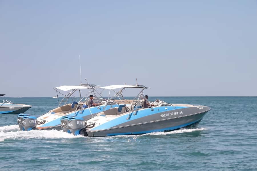Dubai: Marina Private Boat Tour & Palm Jumeirah Sightseeing - The 80-minute route: a shorter look at Marina and Palm Jumeirah