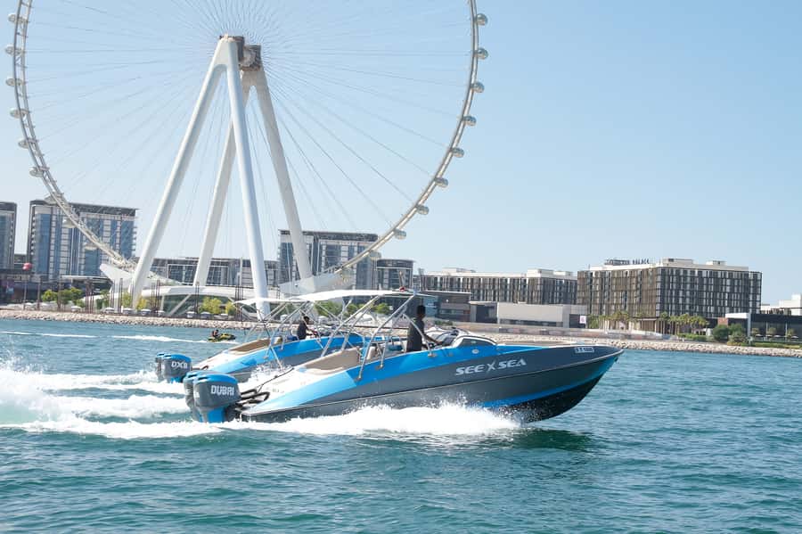 Dubai: Marina Private Boat Tour & Palm Jumeirah Sightseeing - Sunset, evening lights, and the best time to go
