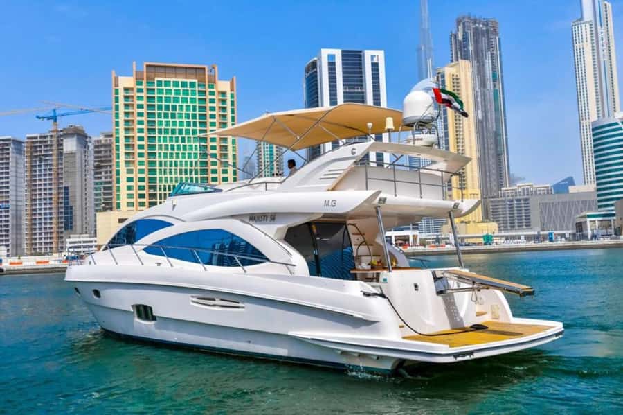 Dubai: Marina Private Luxury Yacht Tour - Leaving Dubai Marina for the open water