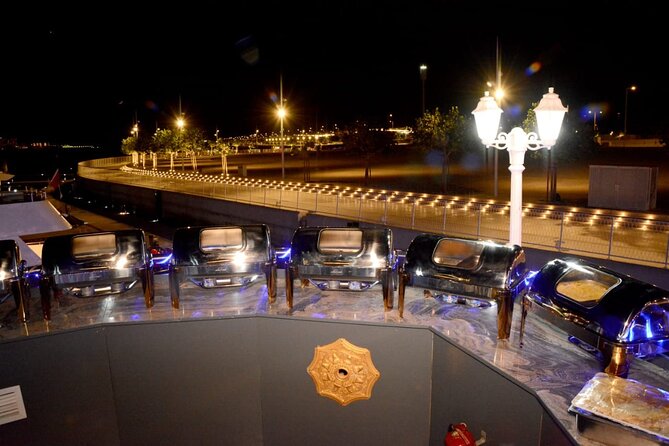 Dubai Marina Unique Dhow Cruise Buffet Dinner and Belly Dance - A dhow dinner with Dubai’s skyline as the backdrop
