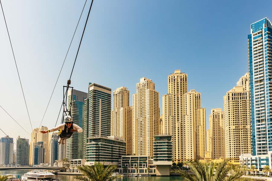Dubai: Marina Ziplining with Photos, Video and Meal - Is $190 a fair price?