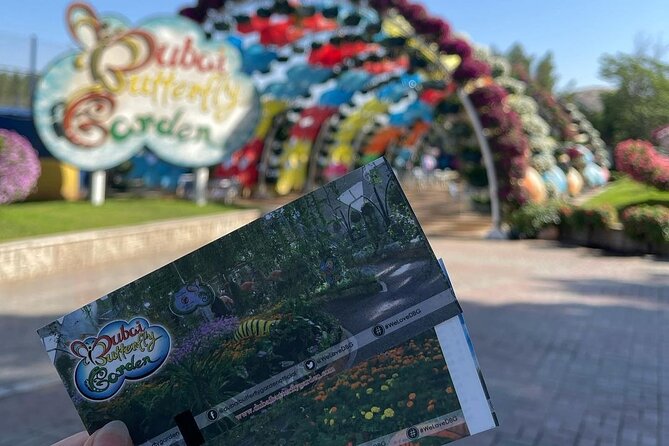 Dubai Miracle Garden Entry Tickets - Butterfly garden and butterfly museum