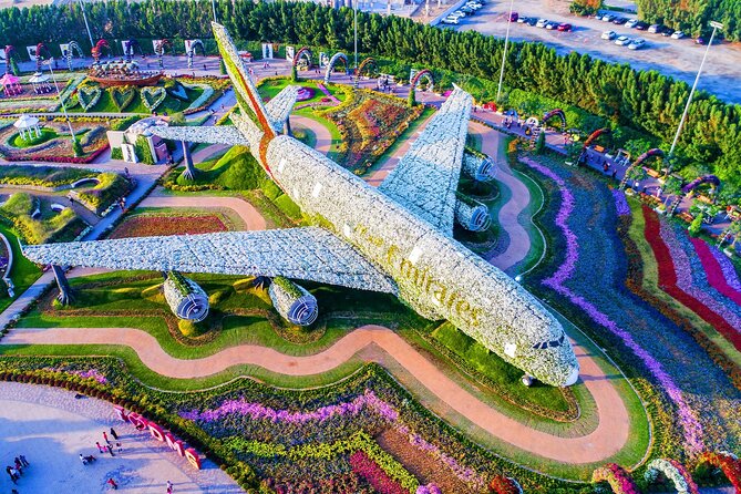 Dubai Miracle Garden Ticket with Transfer - Plan for sun, heat, and steady walking