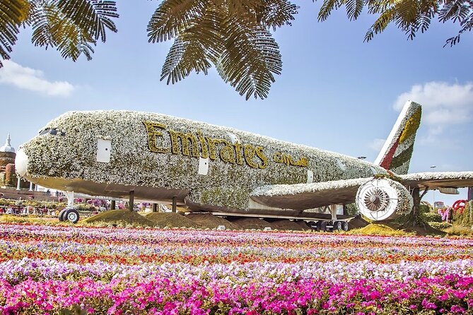 Dubai Miracle Garden Tickets with Round Trip Transfer - Key points at a glance