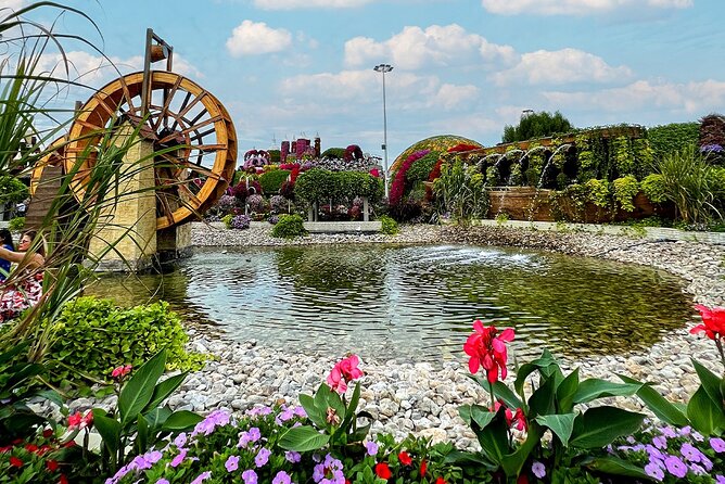 Dubai Miracle Garden Tickets with Round Trip Transfer - The ride from your Dubai address