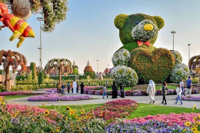 Dubai Miracle Garden with private round trip transfers - Is $65 a fair price?