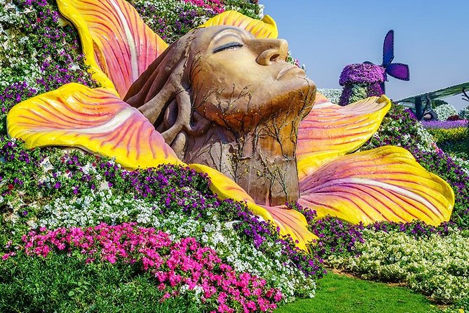 Dubai Miracle Garden with private round trip transfers - A look at the service record