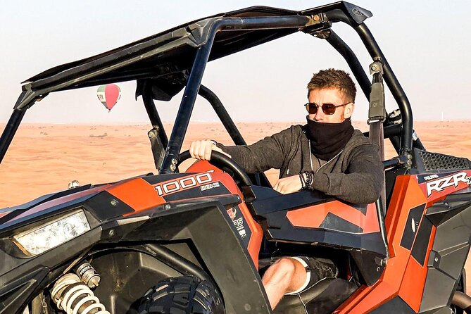 Dubai Morning Buggy Dunes Safari with Sandboarding & Camel Ride - Pickup from Dubai and the drive to Lahbab