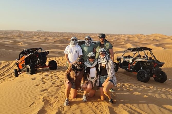Dubai Morning Buggy Dunes Safari with Sandboarding & Camel Ride - The safety briefing and buggy preparation