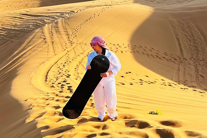 Dubai: Morning CaNam Buggy Safari with Sandboarding & Camel Ride - The camel ride slows everything down