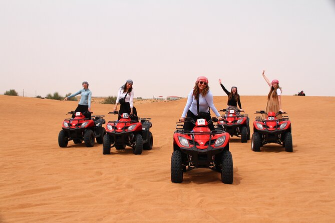 Dubai Morning Desert Safari with Quad Biking & More Activities - Red-Sand Dune Bashing: The Main Thrill