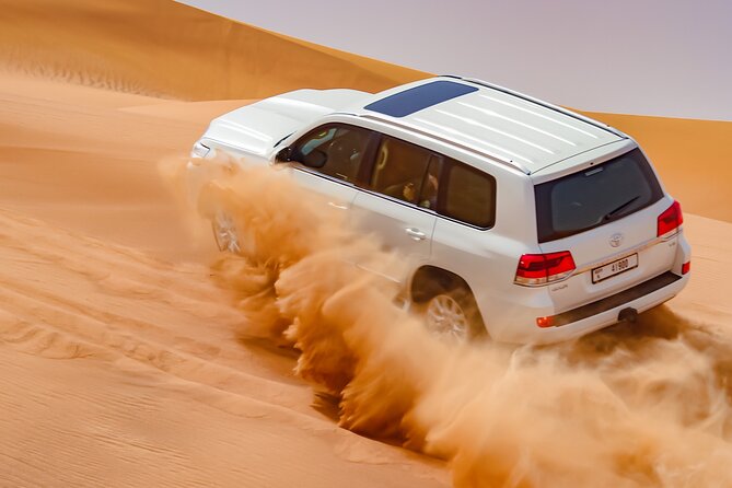 Dubai Morning Evening Desert Safari,Sand boarding and Camel ride - Guides and driving make a noticeable difference