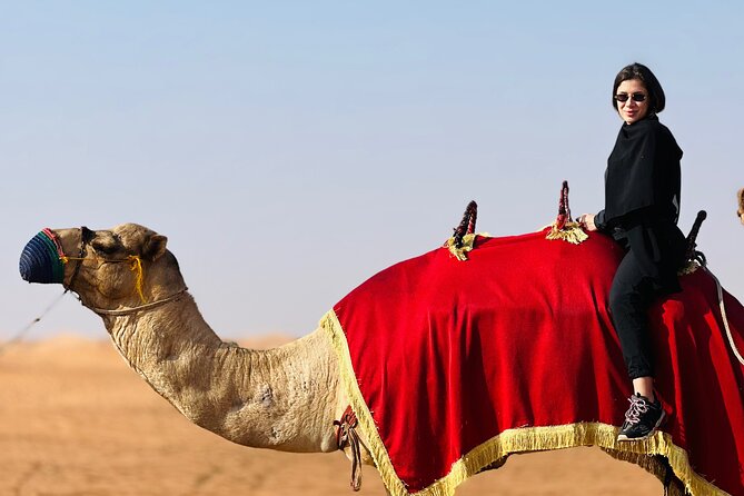 Dubai: Morning Quad bike & Safari Adventure , Sandboarding, camel - Leaving Dubai for the Lahbab dunes