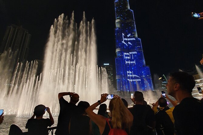 Dubai Nighttime City Tour with Airport or Hotel Transfer. - Jumeirah Public Beach and the Burj Al Arab view
