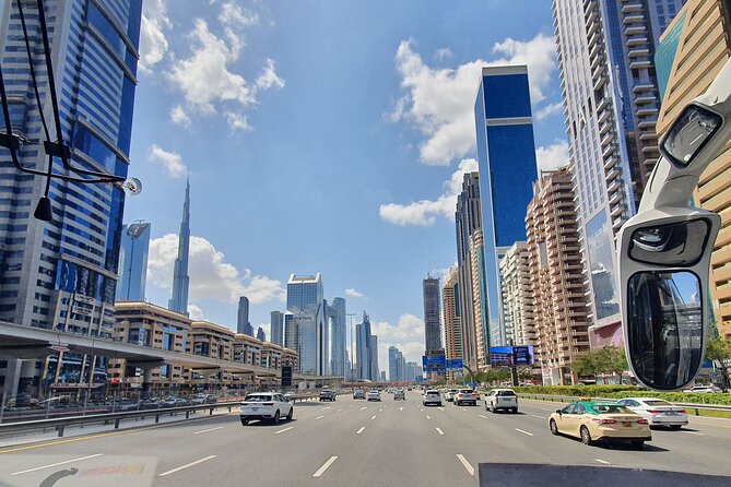 Dubai Nighttime City Tour with Airport or Hotel Transfer. - Jumeirah Mosque and the road toward the coast