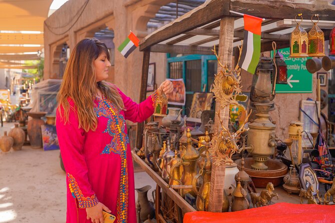 Dubai Old and Modern City Tour with Blue Mosque Visit - Al Khayma Heritage House and Emirati hospitality