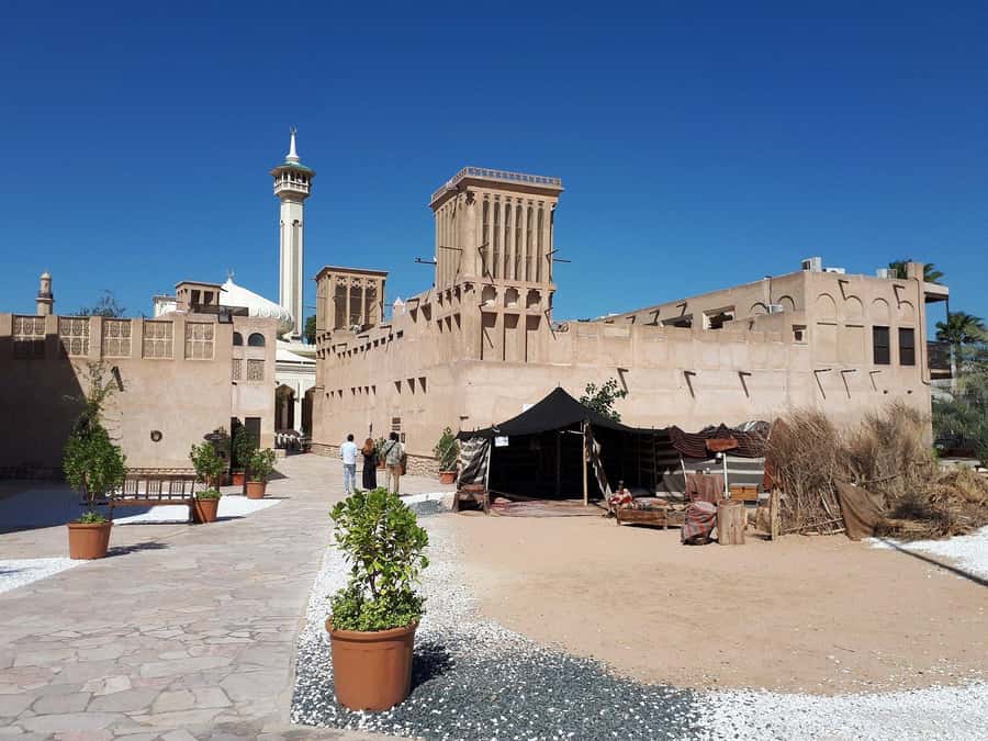 Dubai: Old City Walking Tour with Abra Ride - Al Fahidi Fort gives the history a fixed point