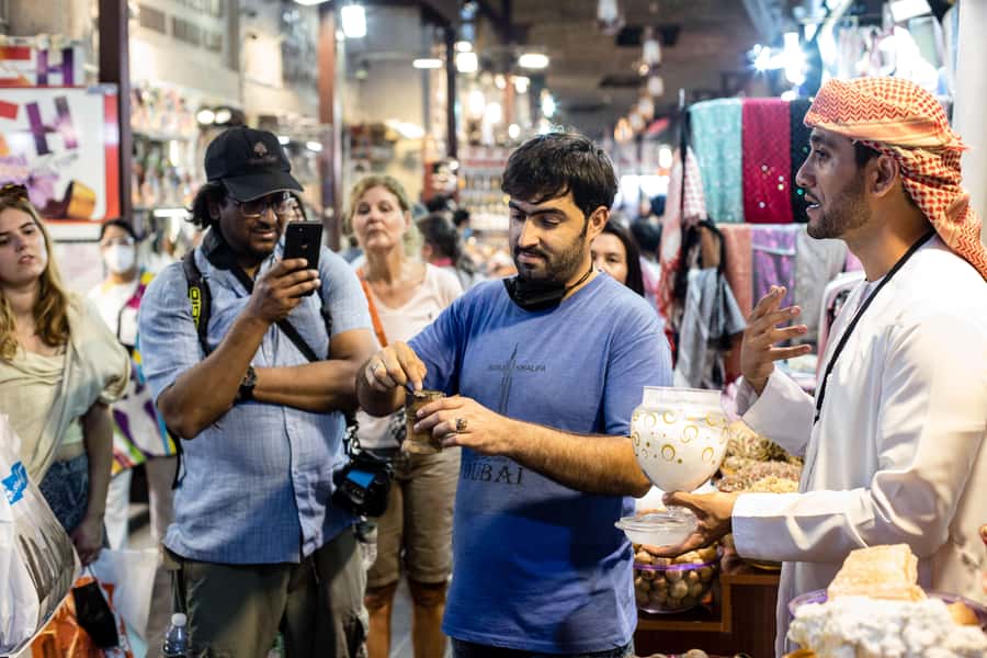 Dubai: Old Town, Creek, Museums, Souks, & Street Food Tour - Spice Souk and Gold Souk in Deira