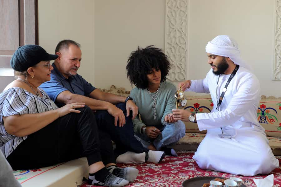 Dubai: Old Town, Street Food, Creek, Souks, & Emirati House - Crossing Dubai Creek by abra