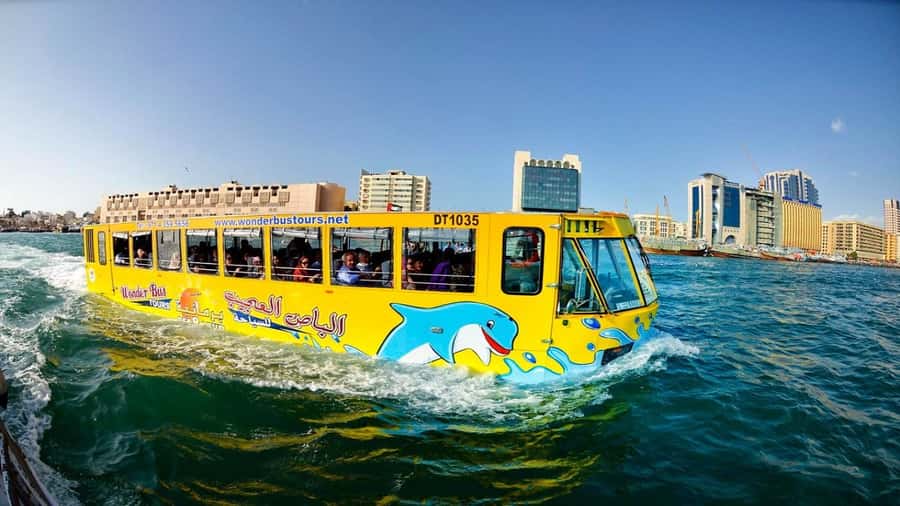 Dubai: Old town tour with Wonder Bus, souks, Creek and Guide - Heritage Village, Diving Village, and the Grand Mosque
