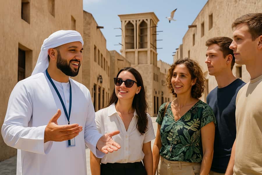 Dubai: Old Town Walking Tour with Abra Cruise & Street Food - Key points to know before booking