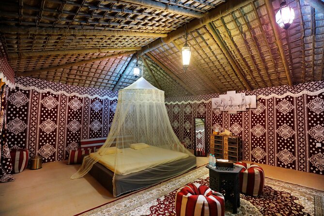 Dubai Overnight Desert Safari, BBQ & Stargazing at Al Khayma Camp - Camels, sunset, and camp activities