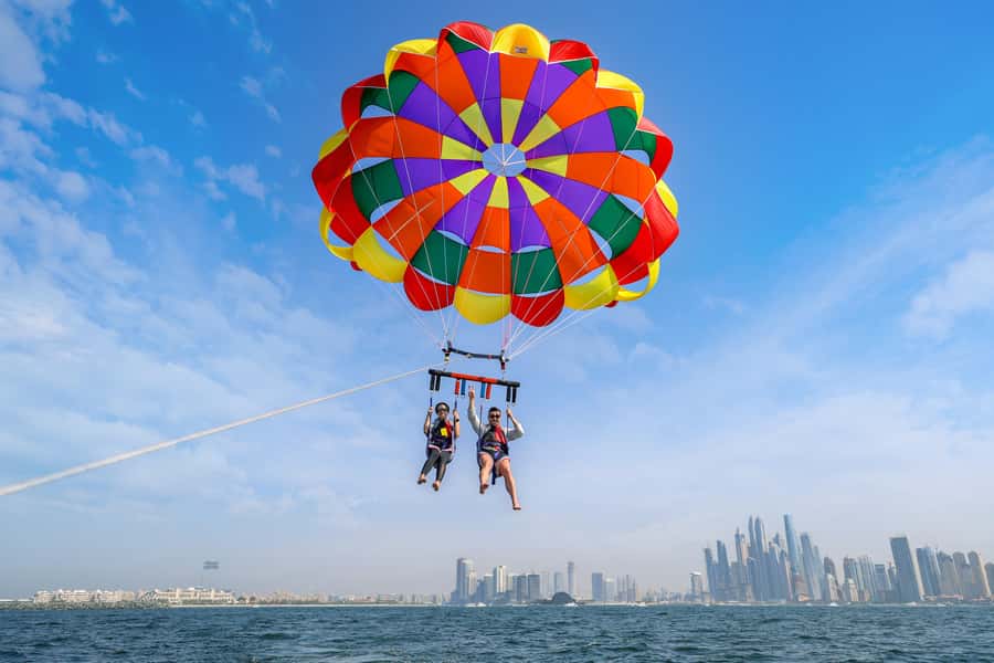Dubai: Palm View and JBR View Parasailing Experience - Weather, cancellation, and practical limits