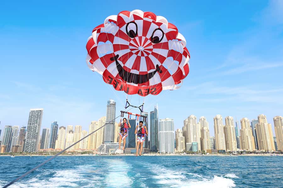 Dubai: Palm View and JBR View Parasailing Experience - My verdict: book it for the view and the feeling of flight
