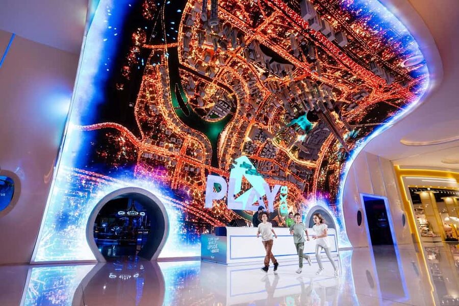 Dubai: Play DXB Virtual Reality Theme Park Entry Ticket - Choosing between dragons, hockey, and other digital worlds