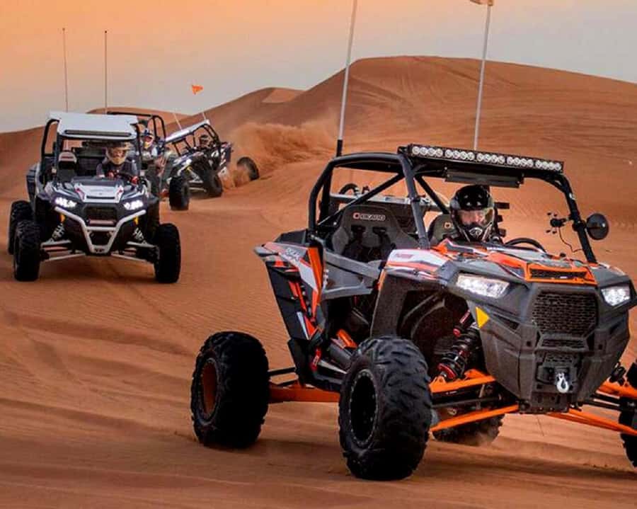Dubai: Polaris RZR and Sandboarding Desert Adventure - Key points at a glance