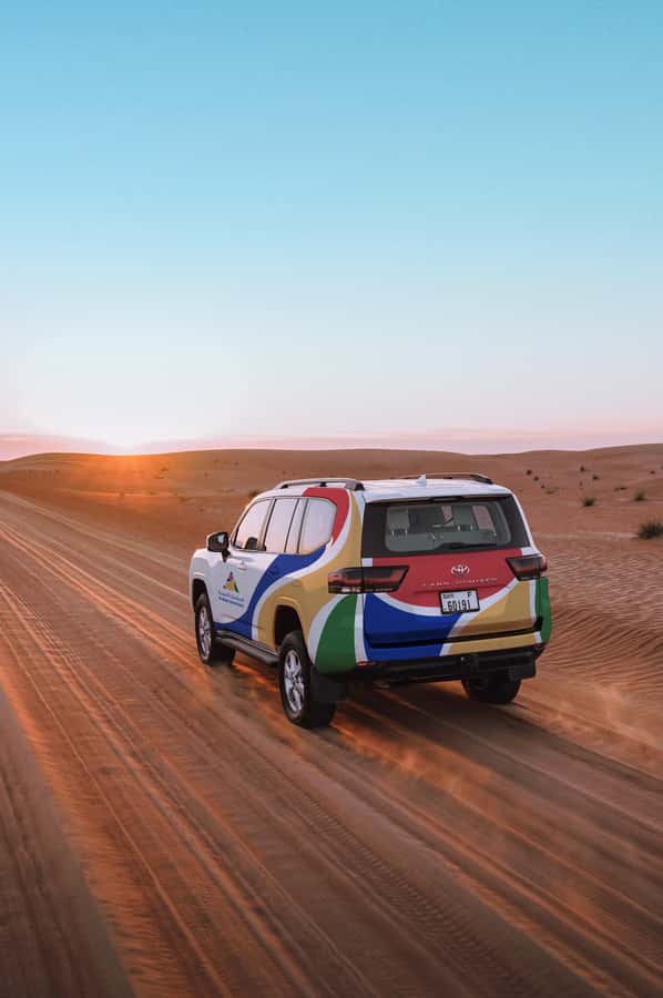 Dubai: Premium Desert Safari, Camel Ride, BBQ & Sandboarding - A red-dune safari that covers the full evening