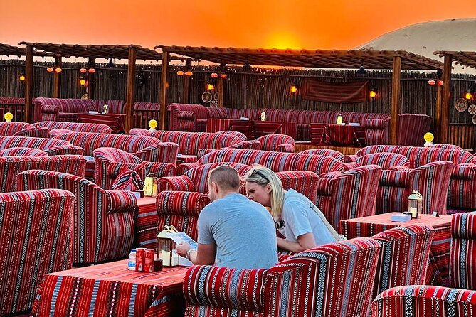 Dubai Premium Desert Safari – Live Buffet Dinner & Luxury Camp - Sunset is the most scenic pause