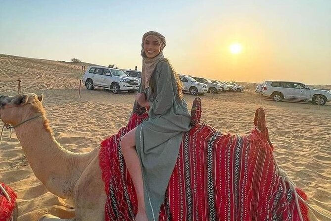 Dubai Premium Desert Safari – Live Buffet Dinner & Luxury Camp - A 32-item buffet offers quantity and choice