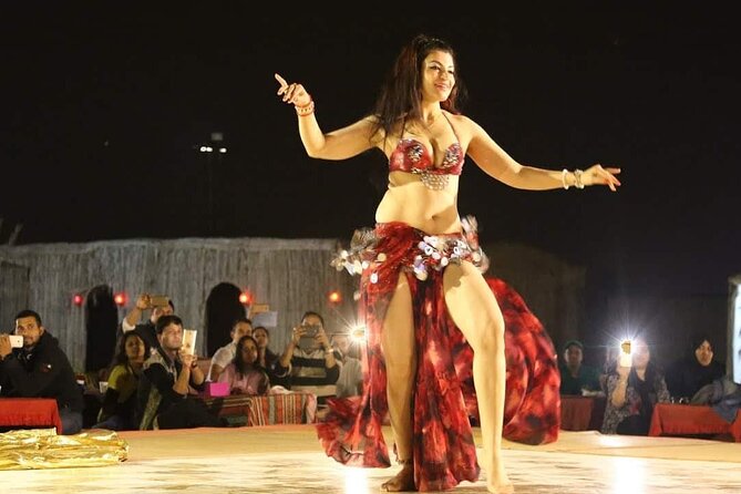 Dubai Premium Evening Desert Safari ATVs, Dinner & Shows - Buffet dinner and live performances