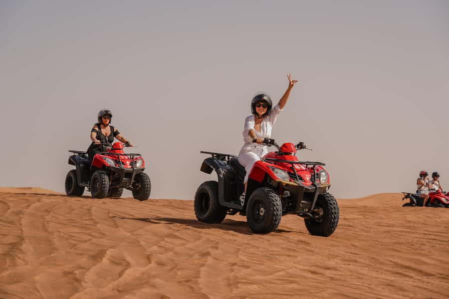 Dubai: Premium Safari, Camel Ride & Al Khayma Camp 3-Buffets - Key points at a glance