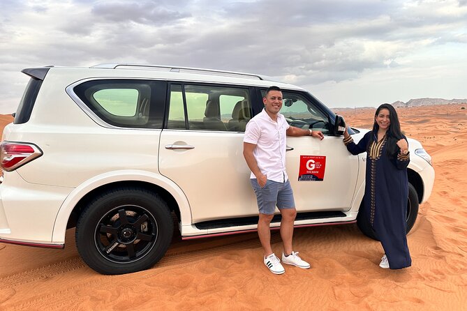 Dubai Private 4x4 Car Desert Safari with Dinner, Camel, and Show - Barbecue dinner and the Arabian-night show