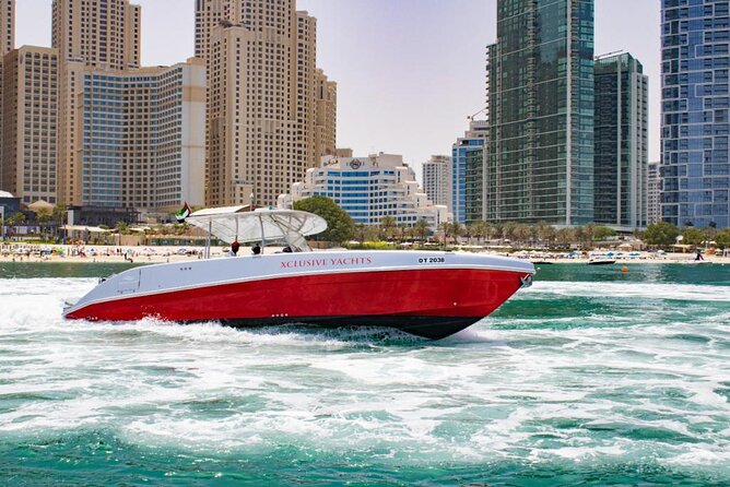 Dubai Private Boat Charter with Optional World Islands Upgrade - Boarding at Dubai Marina
