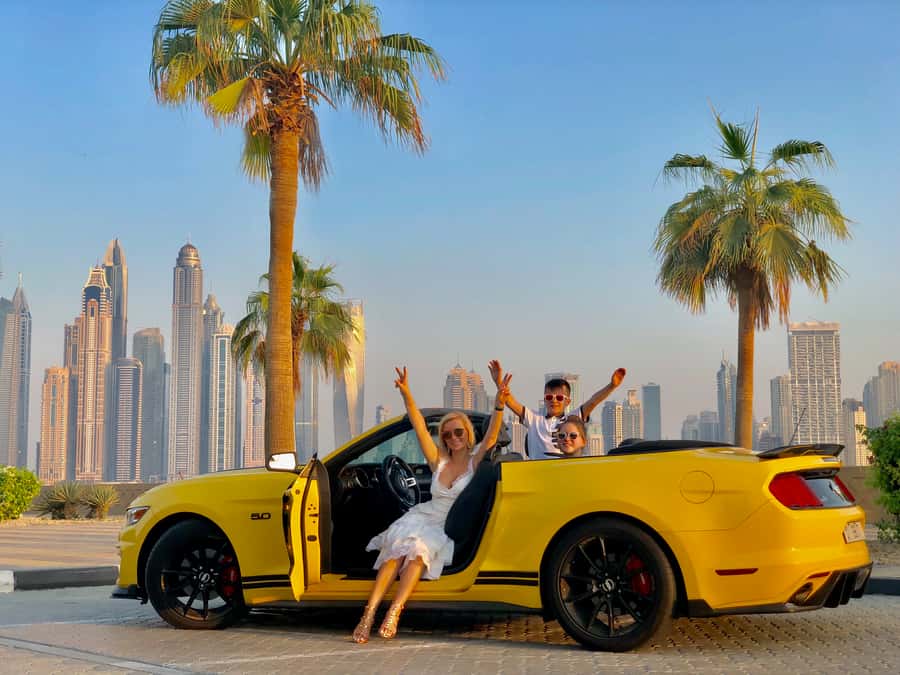 Dubai: Private City Sights Tour in a Cabriolet Convertible - Dubai sightseeing with the roof down