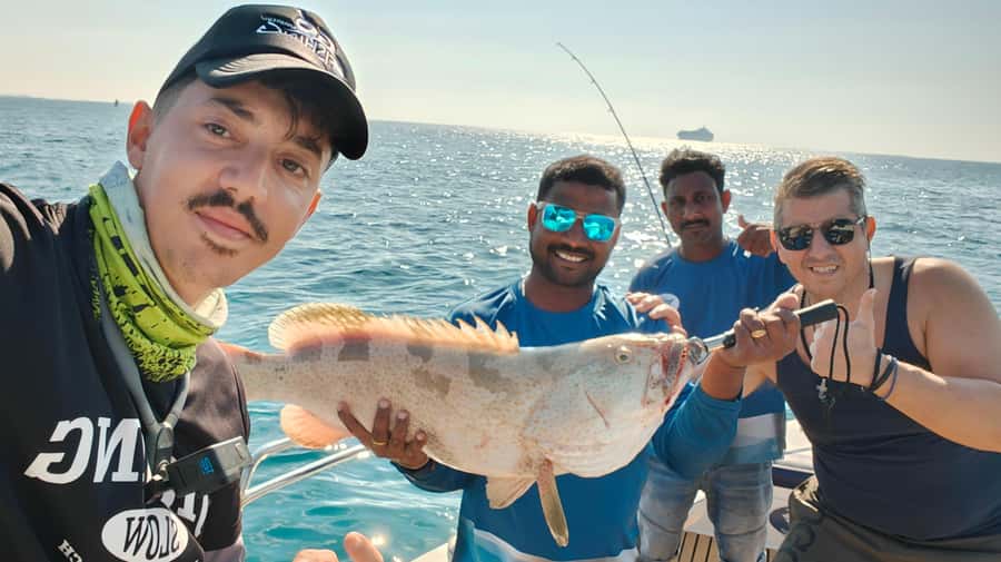 Dubai: Private Deep Sea Fishing Trip with BBQ of Catch - The crew makes the biggest difference