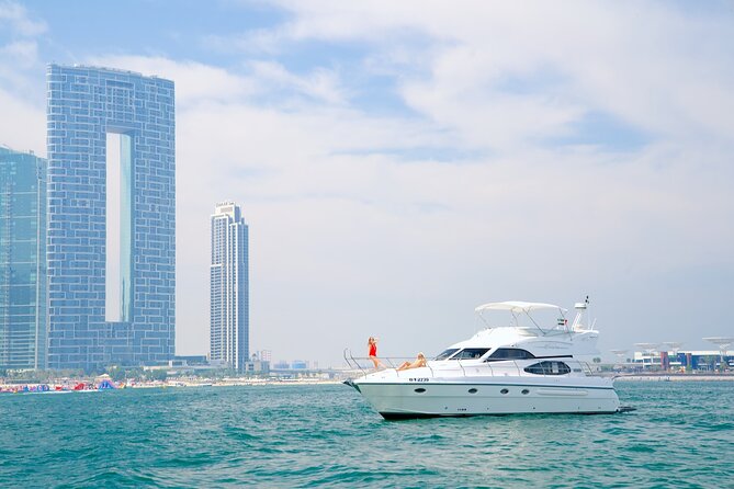 Dubai: Private Luxury Cruise on a Stylish 50ft Yacht - Dubai Marina, JBR, and Ain Dubai from the water
