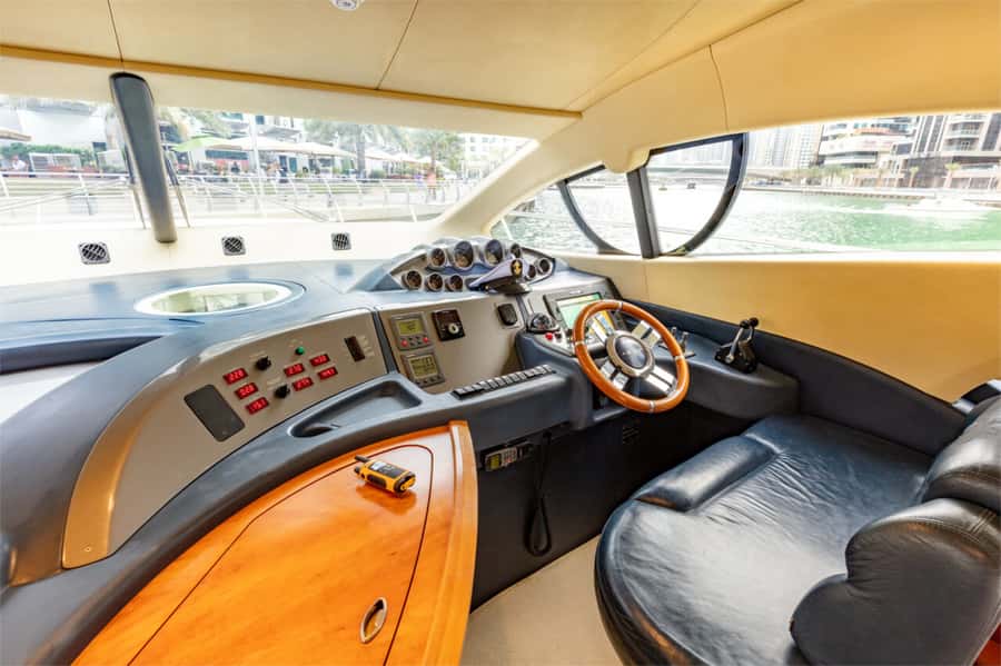 Dubai: Private Luxury Yacht Cruise for up to 20 People - Leaving Dubai Marina with the skyline behind you