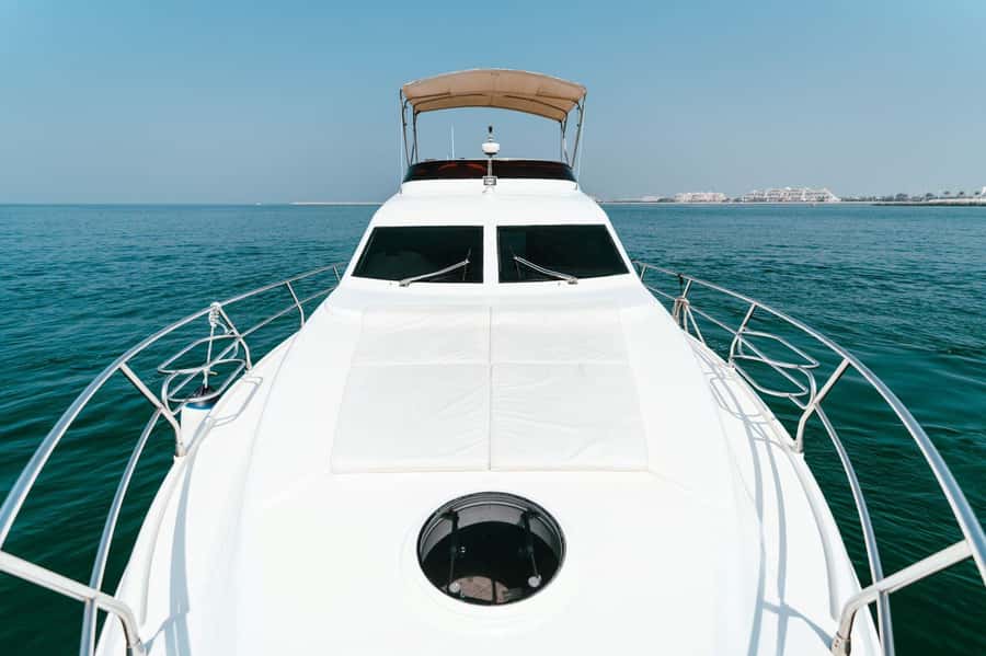 Dubai: Private Luxury Yacht Tour on a 50-Foot Yacht - The Burj Al Arab looks best from offshore