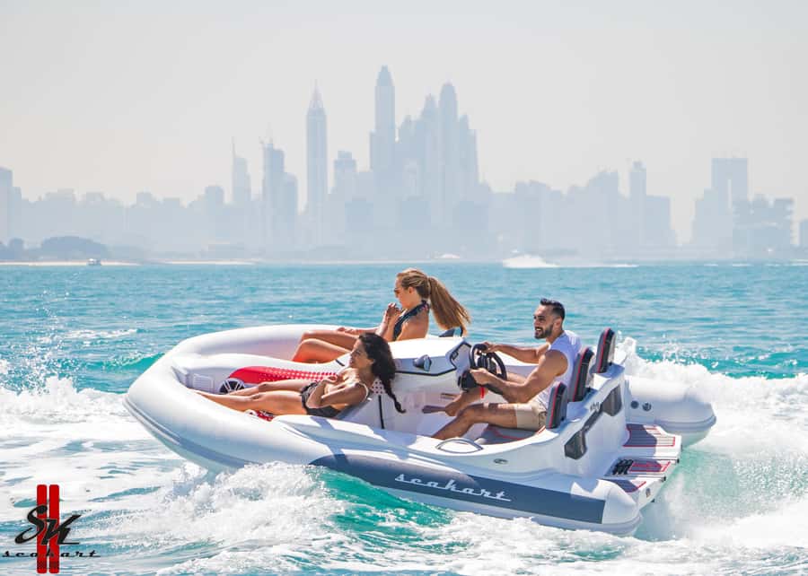 Dubai: Private Self-Drive SeaKart Jet Ski Boat Tour - The 15-minute briefing and first run