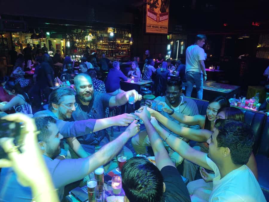 Dubai: Pub Crawl Nightlife Tour - What happens at each of the four stops