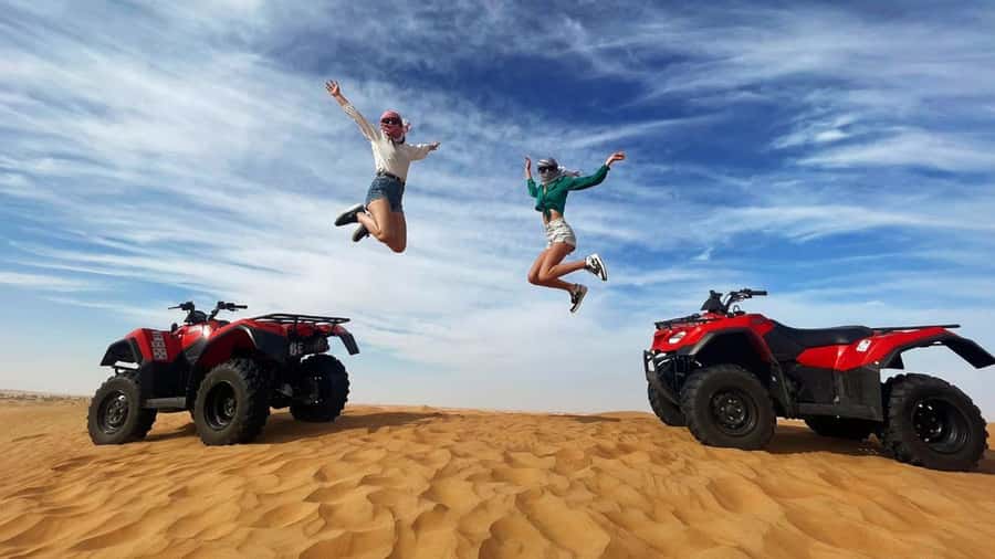 Dubai: Quad & ATV Bike, Red Dune Desert and Safari Adventure - The red dunes are the main event