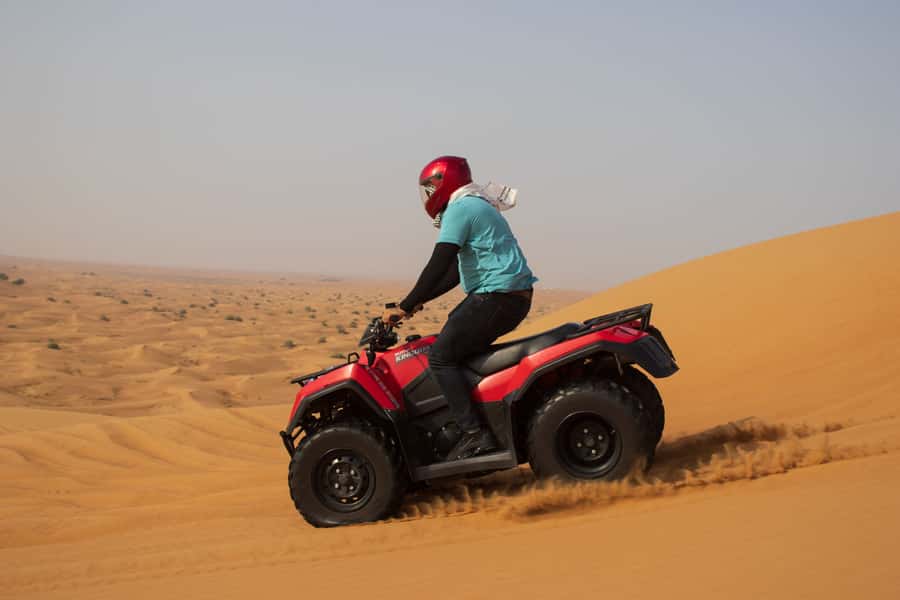 Dubai: Quad & ATV Bike, Red Dune Desert and Safari Adventure - What the 2.5-hour camp adds