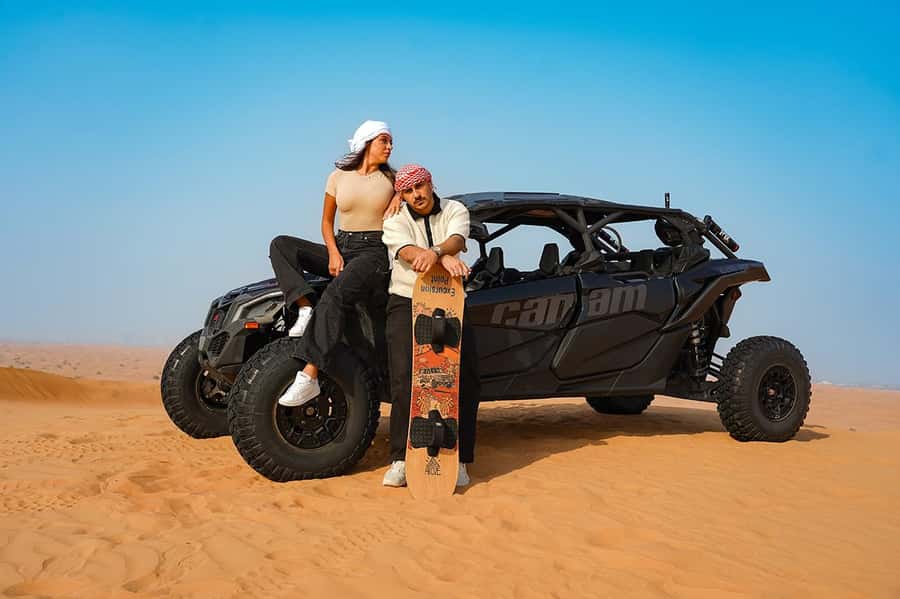 Dubai: Quad Bike, Dune Buggy, and Sandboarding Experience - The safety briefing is more important than it sounds