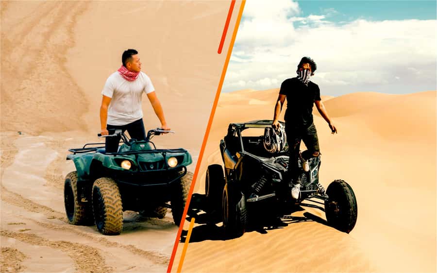 Dubai: Quad Bike or Dune Buggy Adventure & Optional Transfer - Transport from Dubai and the Sharjah location